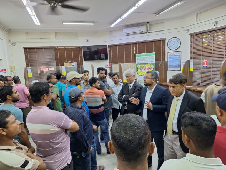 Hon'ble Chairman and MD Sir during Branch Visit